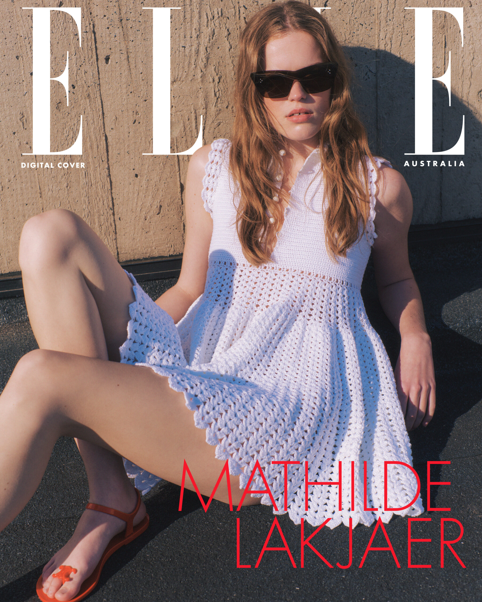 Hair only ELLE Digital Cover
